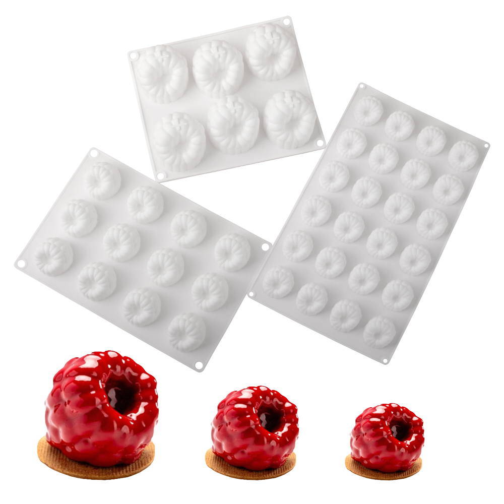Kitchen Baking Gadgets - Forma silikonowa do ciast, musów, czekolady,