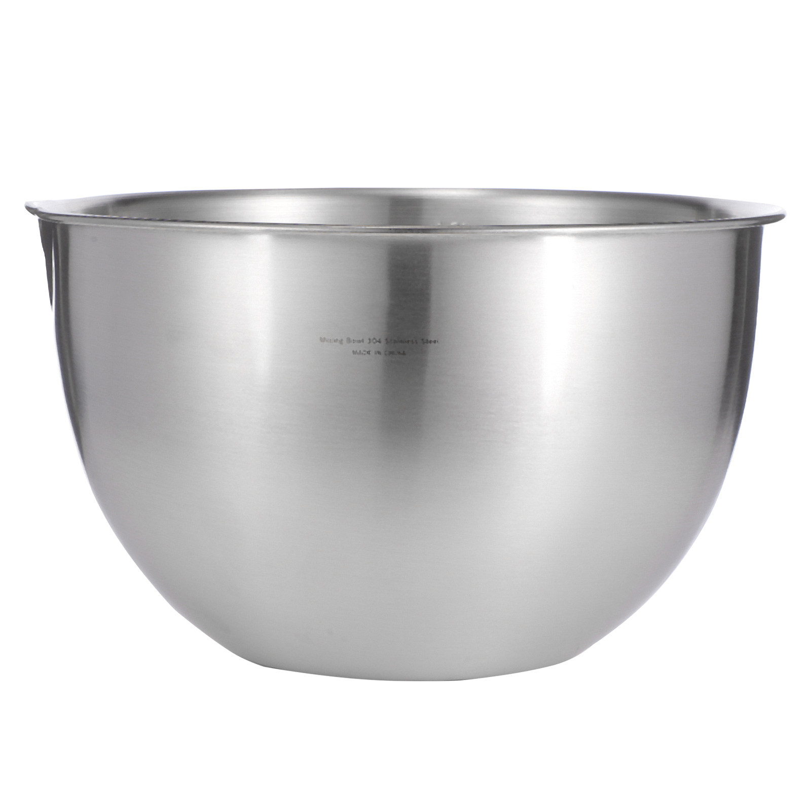 Kitchen Baking Gadgets - Głęboka okrągła miska ze stali nierdzewnej