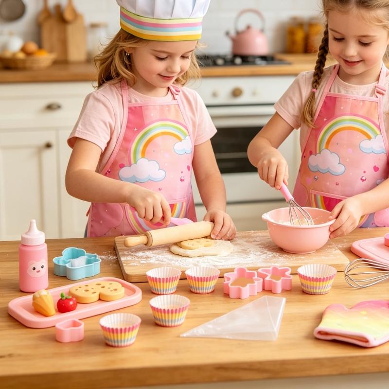 Kitchen Kids Baking Set - Zestaw fartuchów do pieczenia dla dzieci