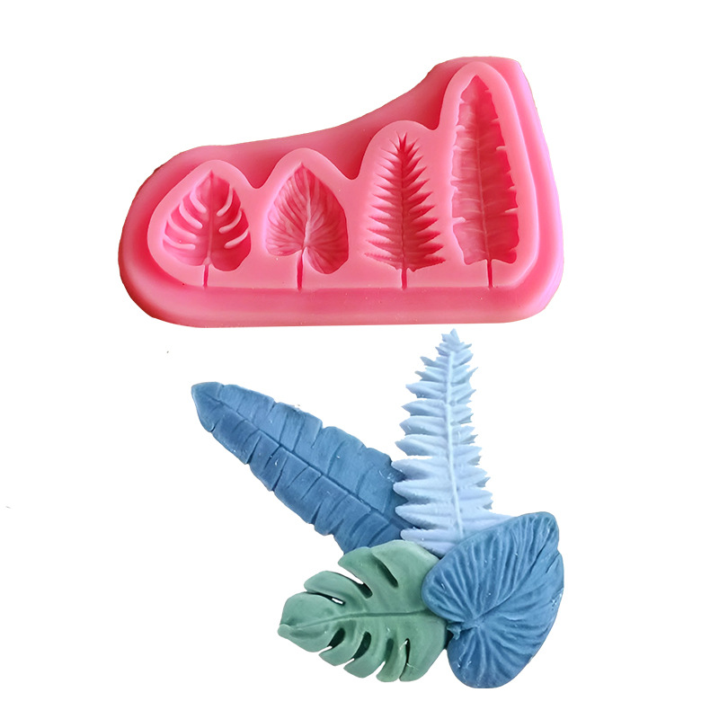Kitchen Baking Gadgets - Liście palmowe i liść żółwia formy