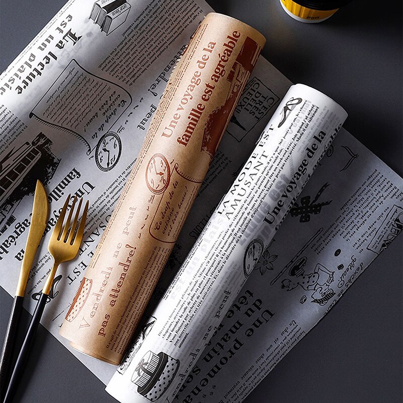Kitchen Paper For Baking - Chłonny papier do oleju rolka do