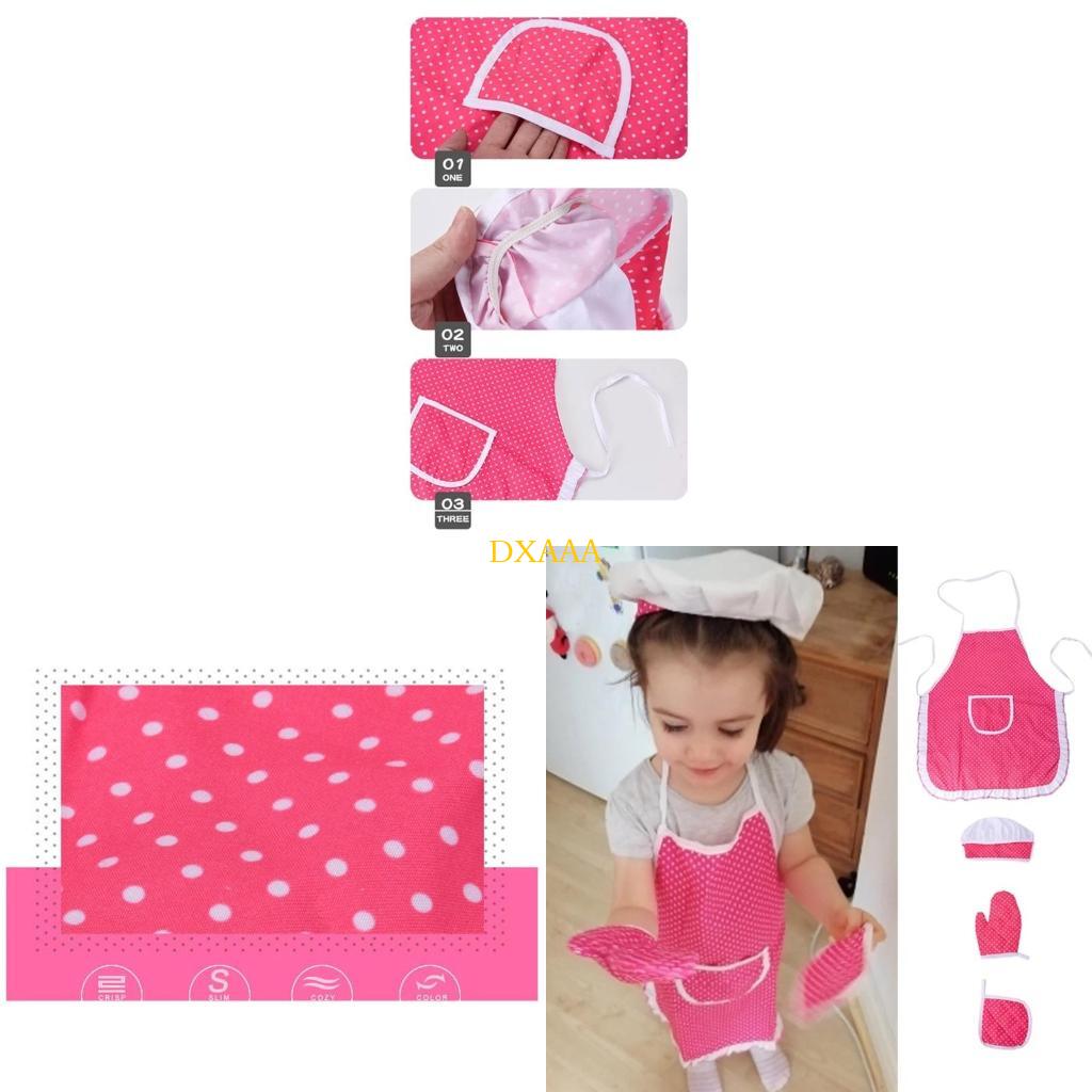 Kitchen Kids Baking Set - DXAA Chefs Costume Zestaw dla dzieci