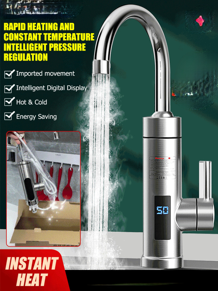 Kitchen Baking Mixer - Elektryczna bateria łazienkowa z szybkim nagrzewaniem,