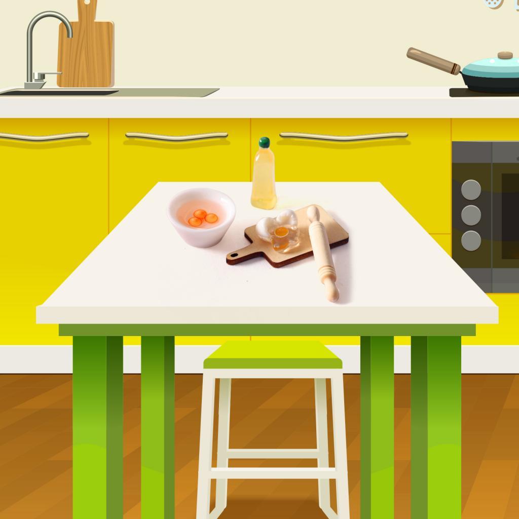 Kitchen Kids Baking Set - Miniaturowy domek dla lalek z kuchnią,