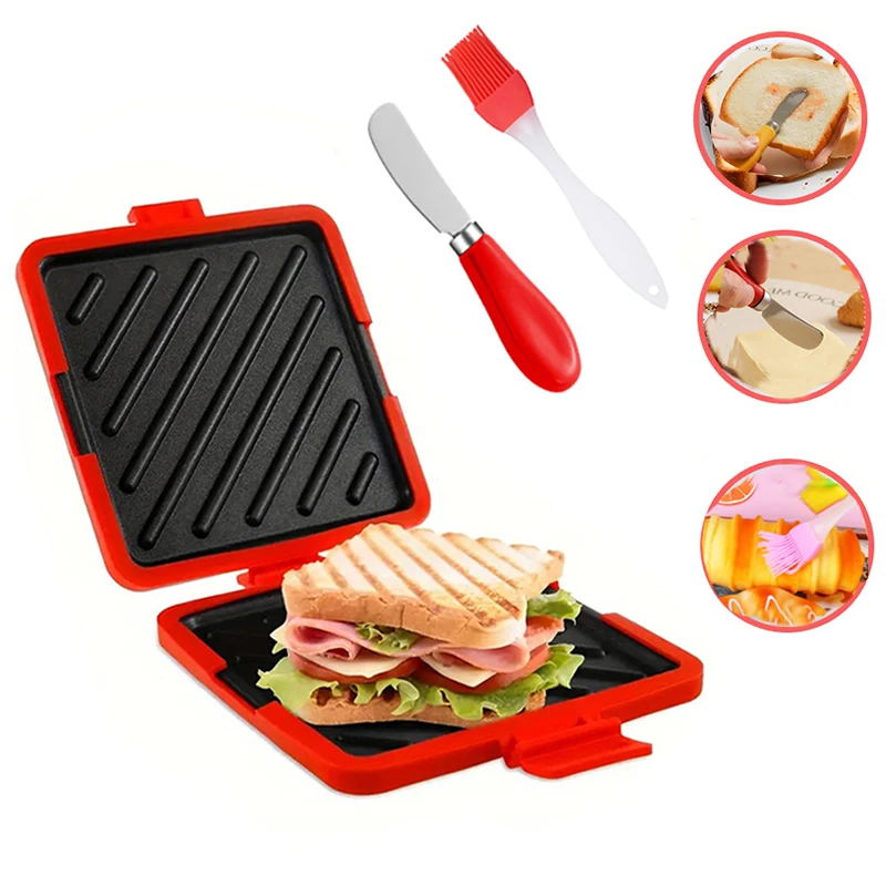 Zestaw 3 tosterek do kanapek z – Kitchen Baking Gadgets recenzja i cena