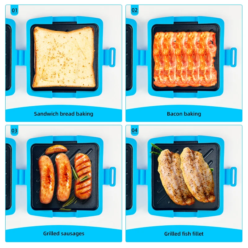 Zestaw 3 tosterek do kanapek z – Kitchen Baking Gadgets recenzja i cena