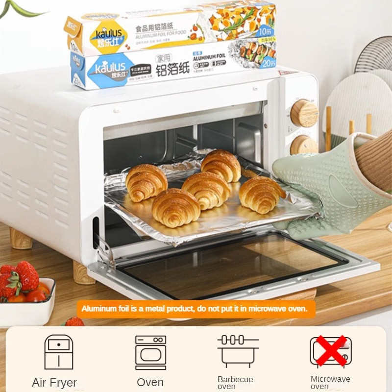 Zackoo 10/20/40M Folia alumini – Kitchen Paper For Baking recenzja i cena
