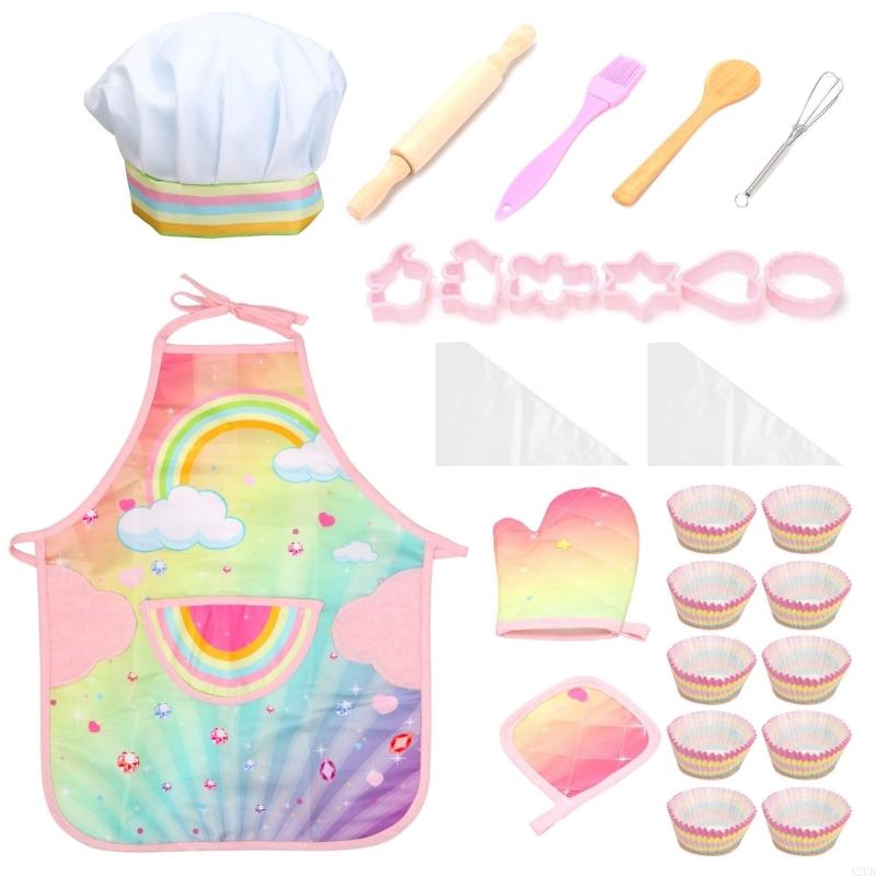 Zestaw fartuchów do pieczenia  – Kitchen Kids Baking Set recenzja i cena