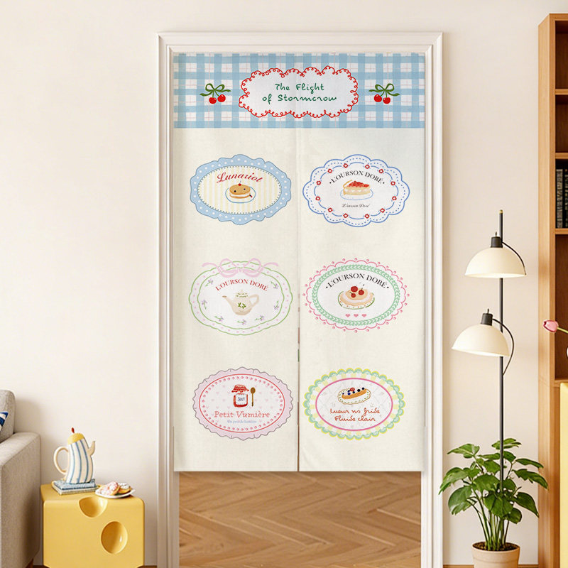Zasłona Noren z nadrukiem cias – Kitchen.Baking Labels recenzja i cena