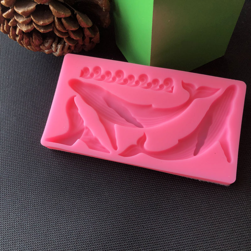 DIY wieloryb silikonowe formy  – Kitchen Baking Gadgets recenzja i cena