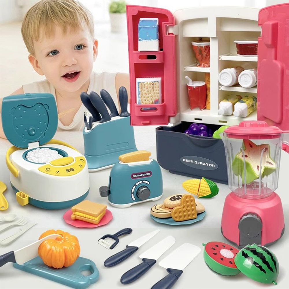 Zabawny, wielokolorowy zestaw  – Kitchen Kids Baking Set recenzja i cena