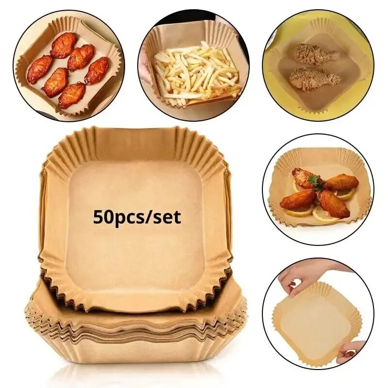 50 szt. jednorazowych papierów – Kitchen Paper For Baking recenzja i cena