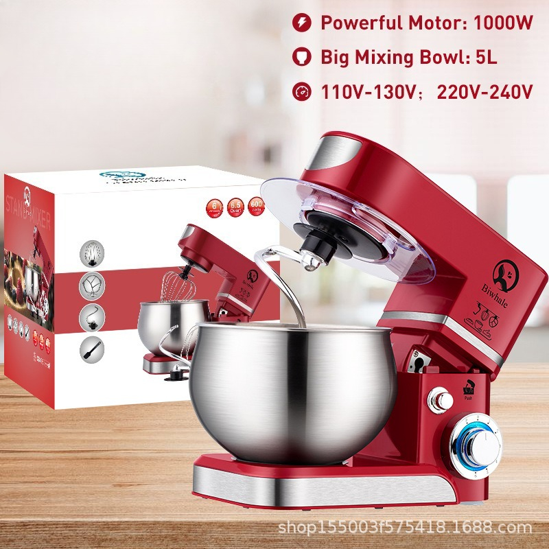 Mikser stojący 5L – Wielofunkc – Kitchen Baking Mixer recenzja i cena